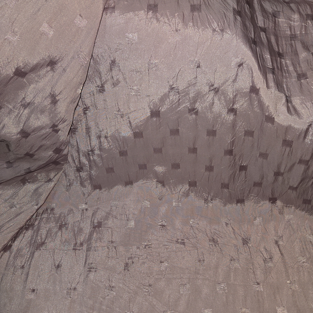 Lavender Jacquard Silky Feel Fabric